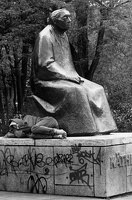 1995 Berlin Prenzlauer Berg, am Kollwitzplatz