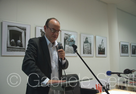 16.12. 2014 - jW Ladengalerie - Lange Nacht der DDR Literatur, Michael Mäde