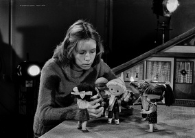 1979 Sandmännchenstudio beim TV Sender