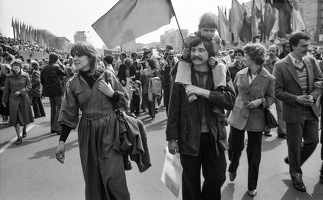 1. Mai 1980 –  Berlin zur Demo mit Arbeitskollegen