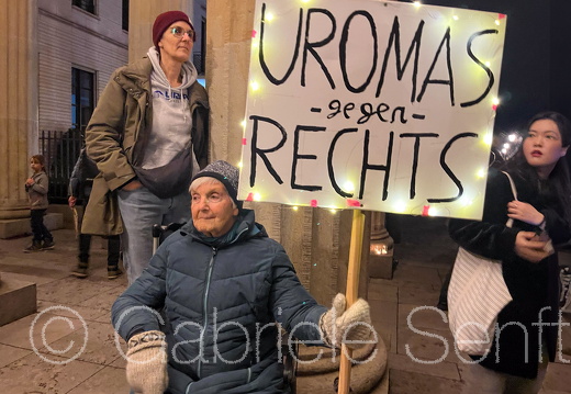25.01.2025 Kundgebung am  Brandenburger Tor gegen AFD