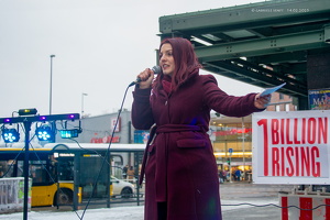 14.02.2025 One Billion Rising in Berlin Treptow Köpenick