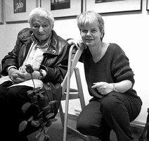 12.03. 2002  mit Fotografin Eva Kemlein 