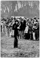 1979 beim Fototermin Windhundrennen in Berlin