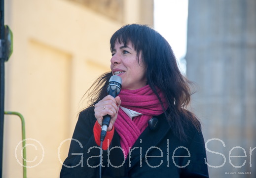 08.04.2025 Berlin Elif Eralp, MdA   Die Linke