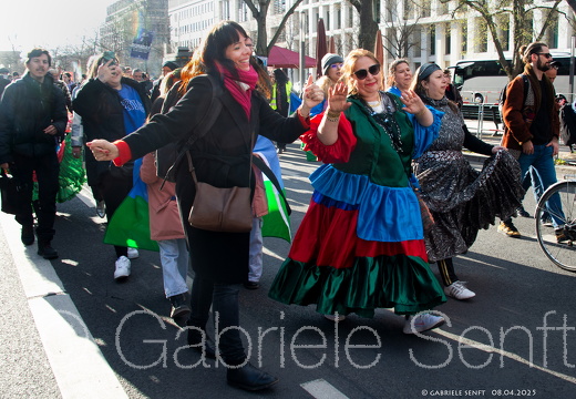08.04.2025 –  Aktionen zum Welt-Roma Tag in Berlin, Demonstaration 