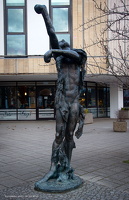 07.02.2025 Skulptur in Berlin Marzahn von Ingeborg Hunzinger