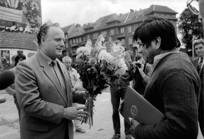 27.08.1985  Einweihung Monimbowandbild 