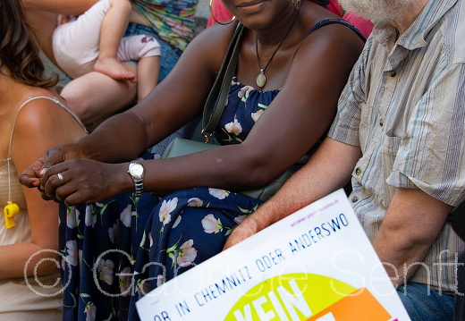 24.08.2019 Dresden, Beobachtung am Rand der Demonstration "unteilbar"