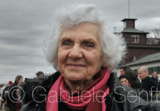 13.04. 2013 Eva Fahidi Pusztai beim Buchenwaldgedenken 