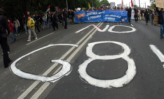 02.06.2007 Rostock Protest gegen G8 Gipfel DSC 7355 