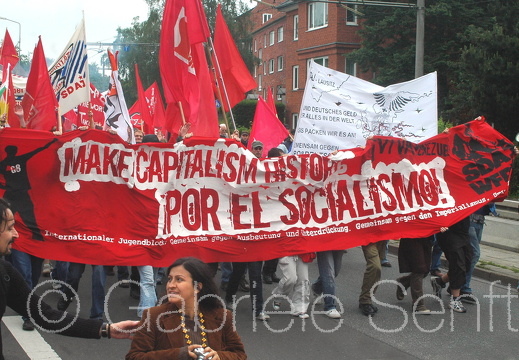  02.06.2007 Rostock Protest gegen G8 Gipfel DSC 7439 