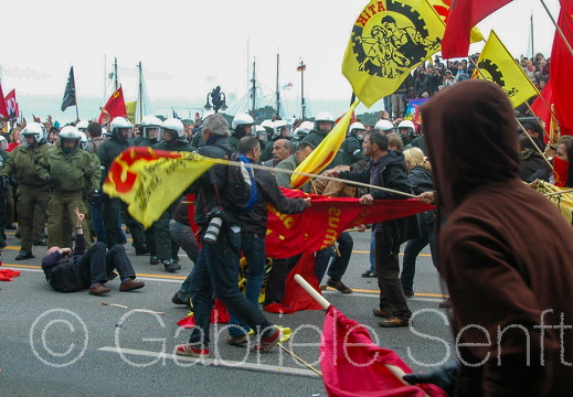 02.06.2007 Rostock Protest gegen G8 Gipfel DSC