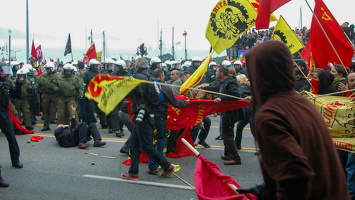 02.06.2007 Rostock Protest gegen G8 Gipfel DSC
